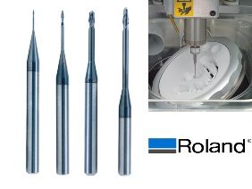 ROLAND DWX DLC - фрезы для станка ROLAND DWX