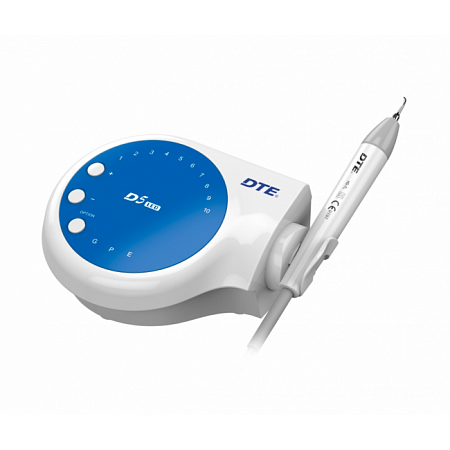Woodpecker DTE-D5 LED - портативный ультразвуковой скалер с фиброоптикой, 6 насадок в комплекте
