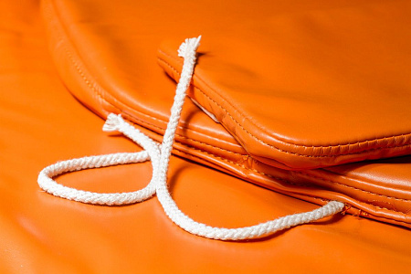 Мягкий чехол на обивку стоматологического кресла, оранжевый