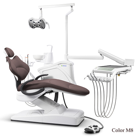 GreenMED S300 – Стоматологическая установка с мягкой обивкой и с нижней подачей