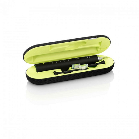 Philips Sonicare DiamondClean Black HX9352/04 - звуковая зубная щетка с 2-мя насадками и дорожным чехлом