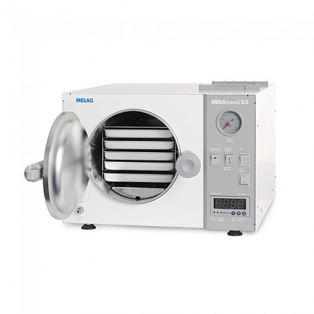 Melag MELAtronic 23 – полуавтоматический автоклав класса N, 19 л