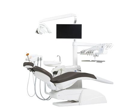 Miglionico NG — стоматологическая установка с верхней подачей инструментов