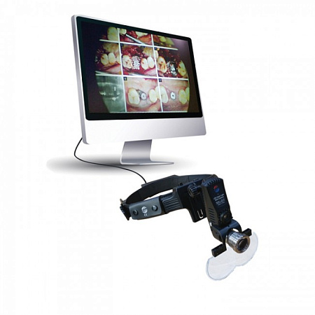 Saehanul Biotech KS-07 - осветитель с встроенной батареей и видеокамерой, 55000 люкс