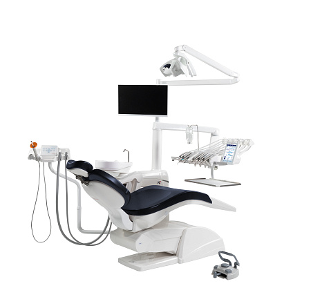Miglionico NT — стоматологическая установка с верхней подачей инструментов
