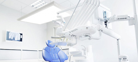 ДентЛайт - бестеневой стоматологический LED светильник с пультом ДУ